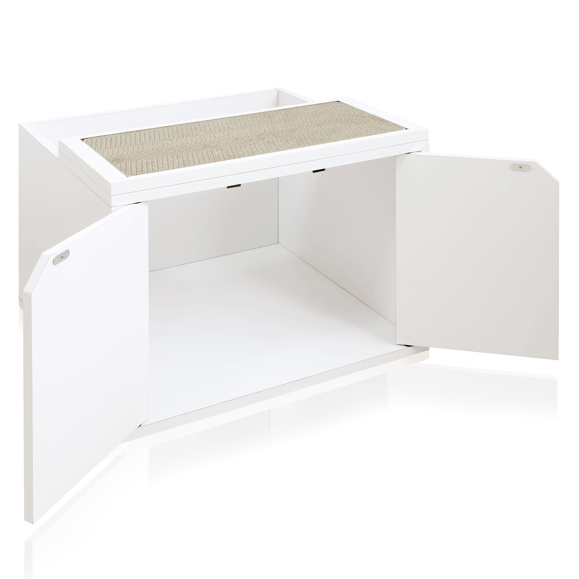 Way Basics Eco Friendly Cat Litter Box Enclosure