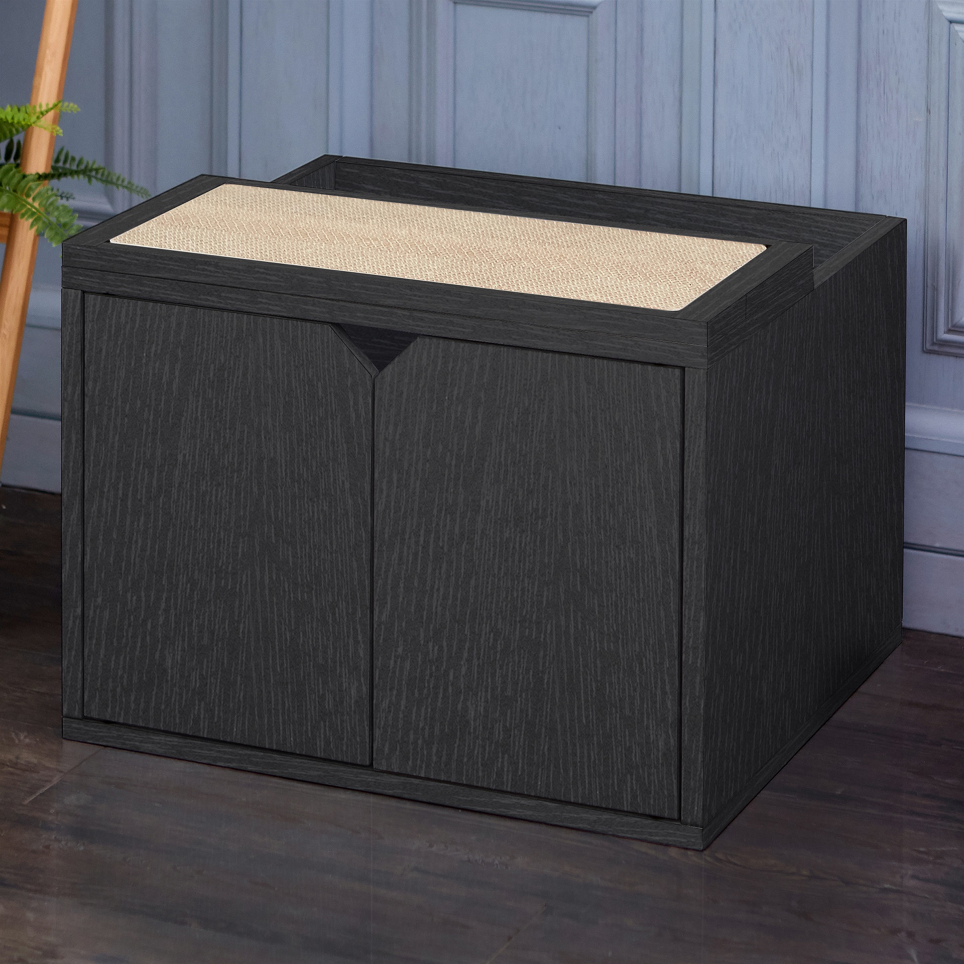Way Basics Eco Friendly Cat Litter Box Enclosure