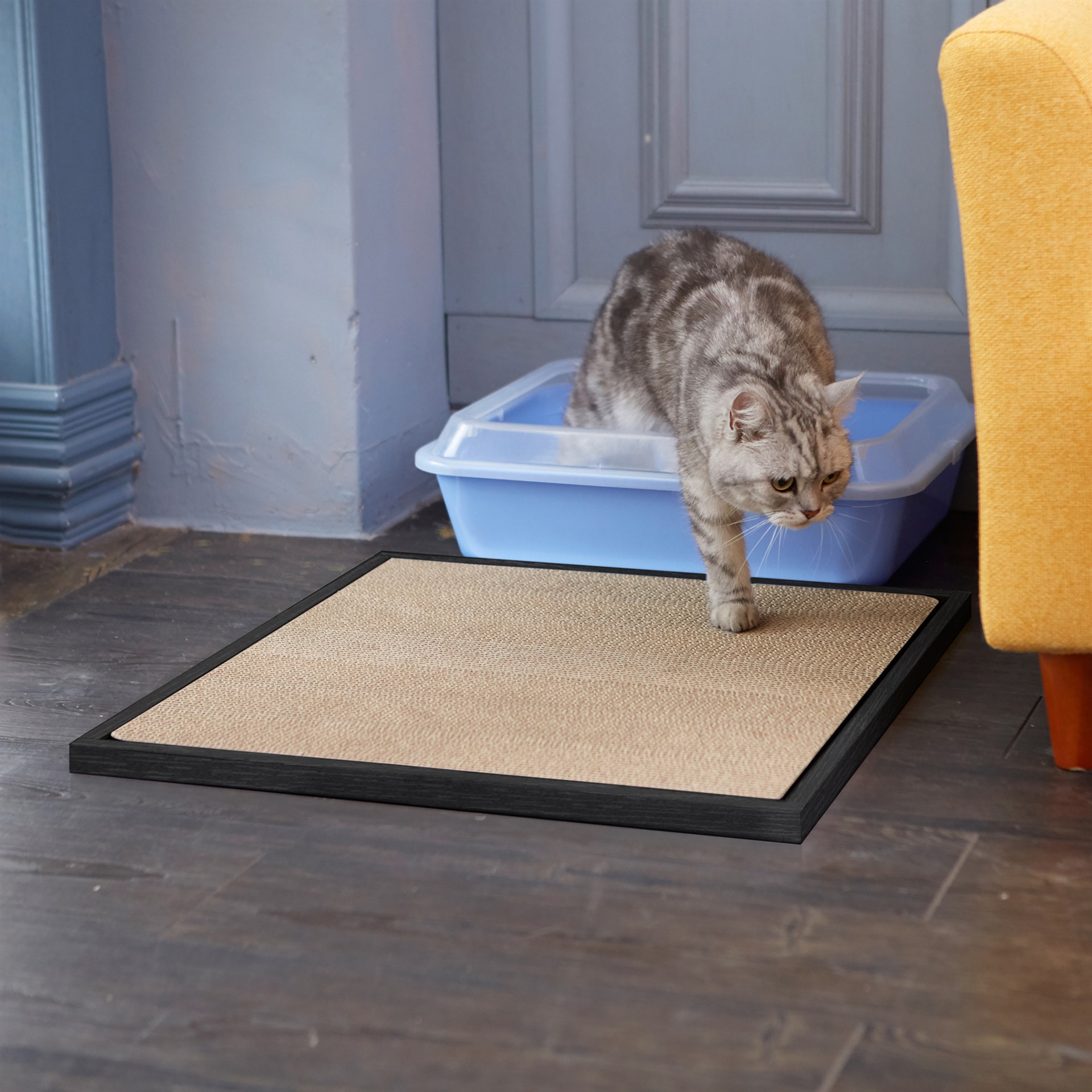 Way Basics Eco Friendly Cat Litter Mat