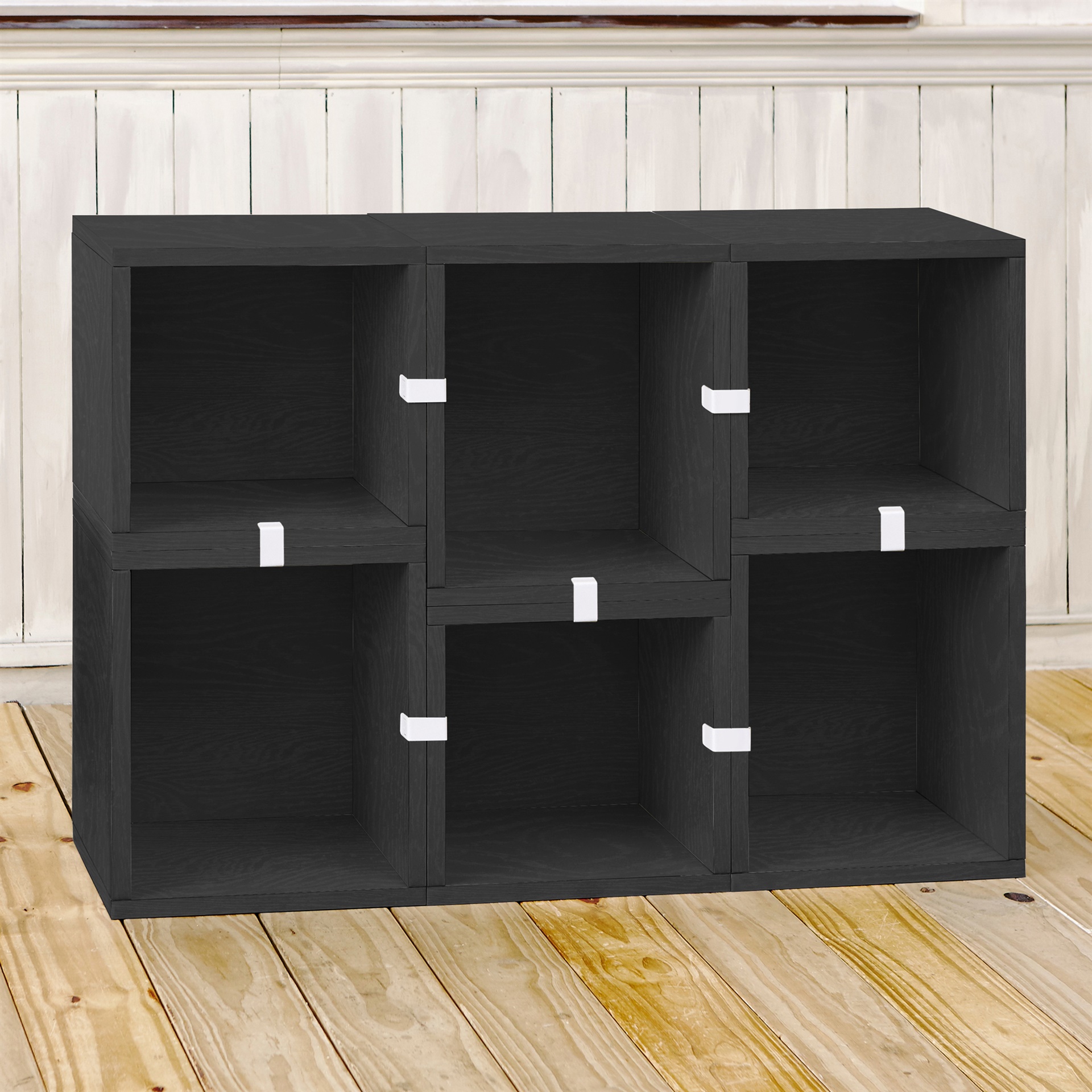 Way Basics Eco Friendly Stackable Arlington Modular Bookcase and