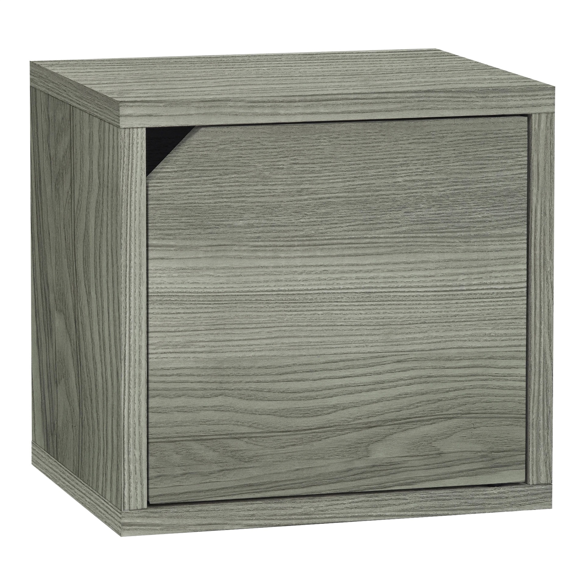 Way Basics Eco Friendly Stackable Connect Storage Cube with Door