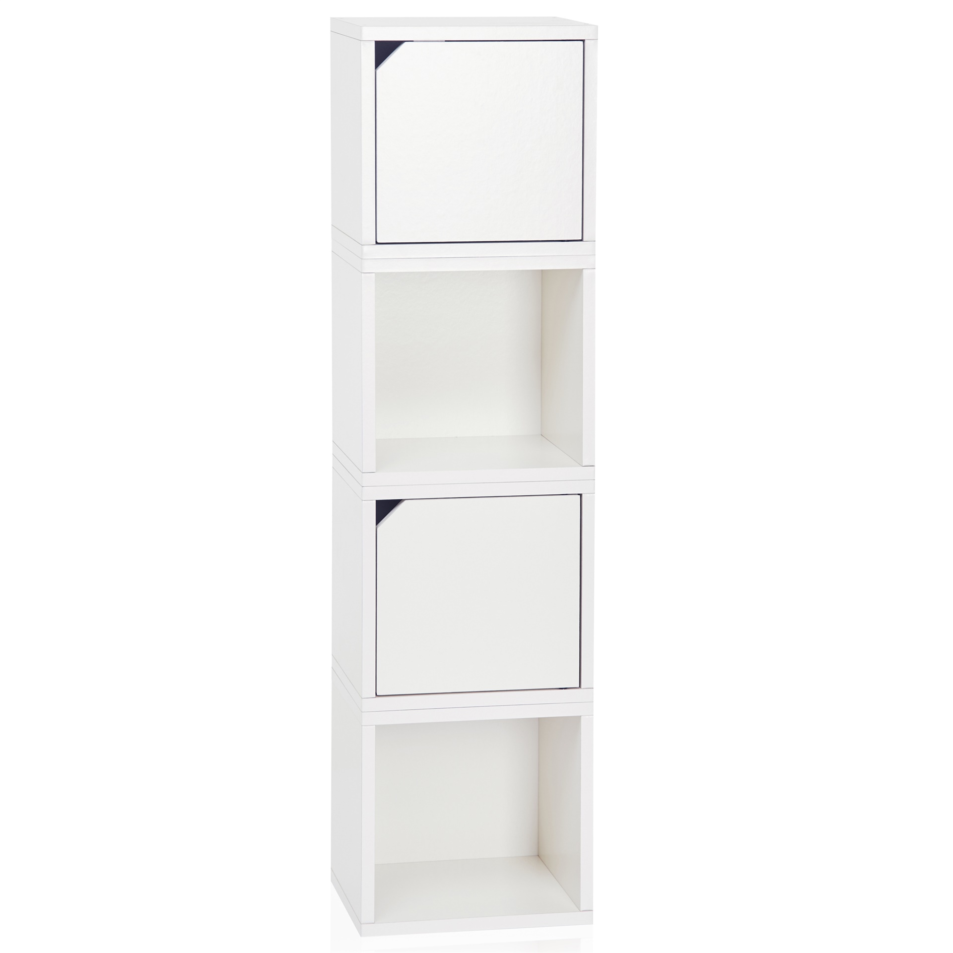 Way Basics Eco Friendly Stackable Connect Storage Cube with Door