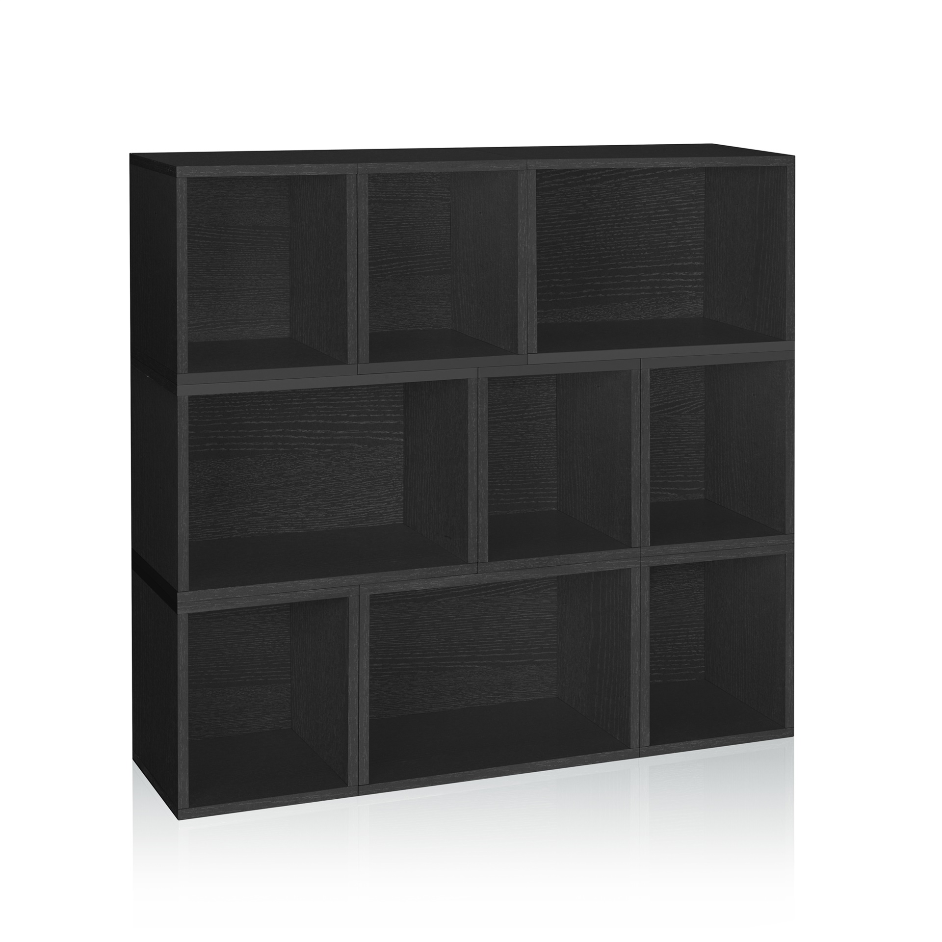 Way Basics Eco Friendly Stackable Oxford Modular Bookcase and Storage Shelf