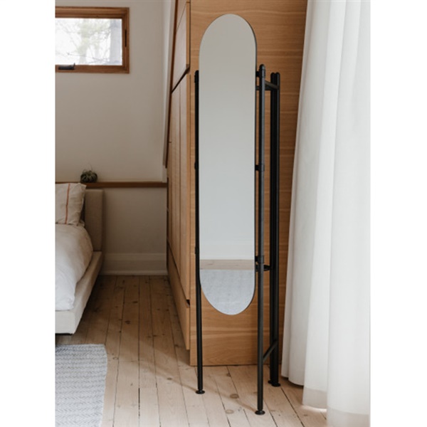 Vala Floor Mirror and Clothing Valet