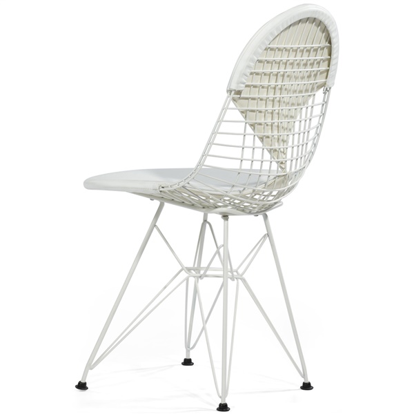 Upholstered Wire Chair