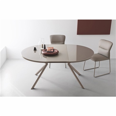 Giove Round Extending Dining Table