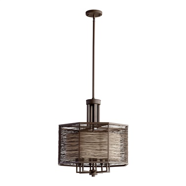 Pascal 8 Lights Drum Chandelier