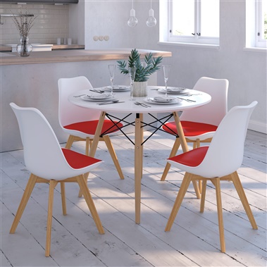 Eiffel / Luft 5-Piece Dining Set