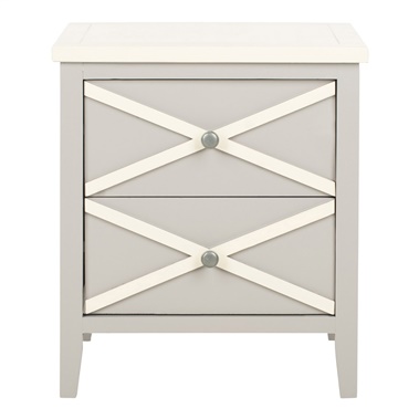 Virginia 2-Drawer Side Table