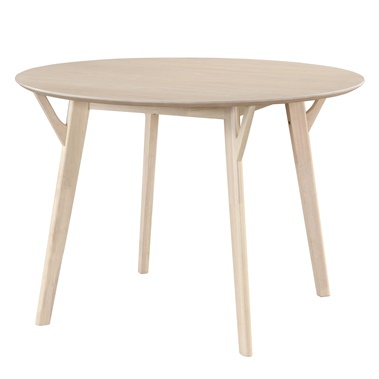 Scandi Round Sunwash Dining Table