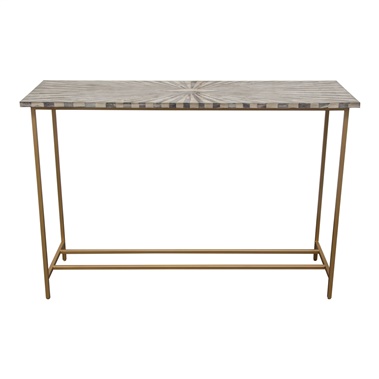 Sunburst Console Table