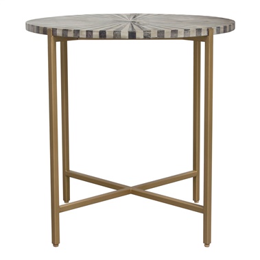 Sunburst End Table