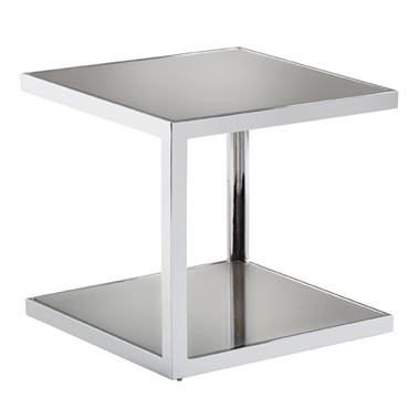 Nolan Mirrored Side Table