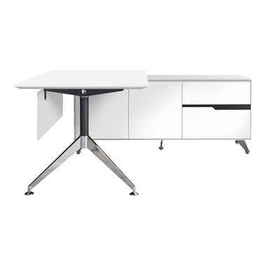 400 Series Executive Desk with Return Cabinet