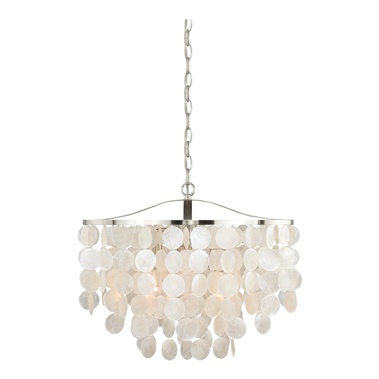 Elsa Capiz Shell 20" Pendant