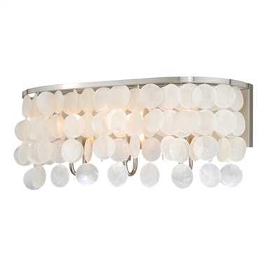 Elsa Capiz Shell 3-Light Vanity