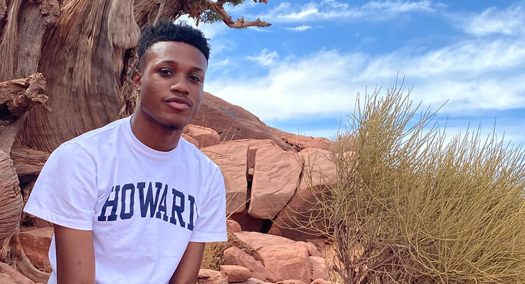 Jovan Scurry, Howard University student