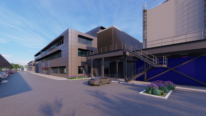 Equinix SY9x xScale Data Center Rendering