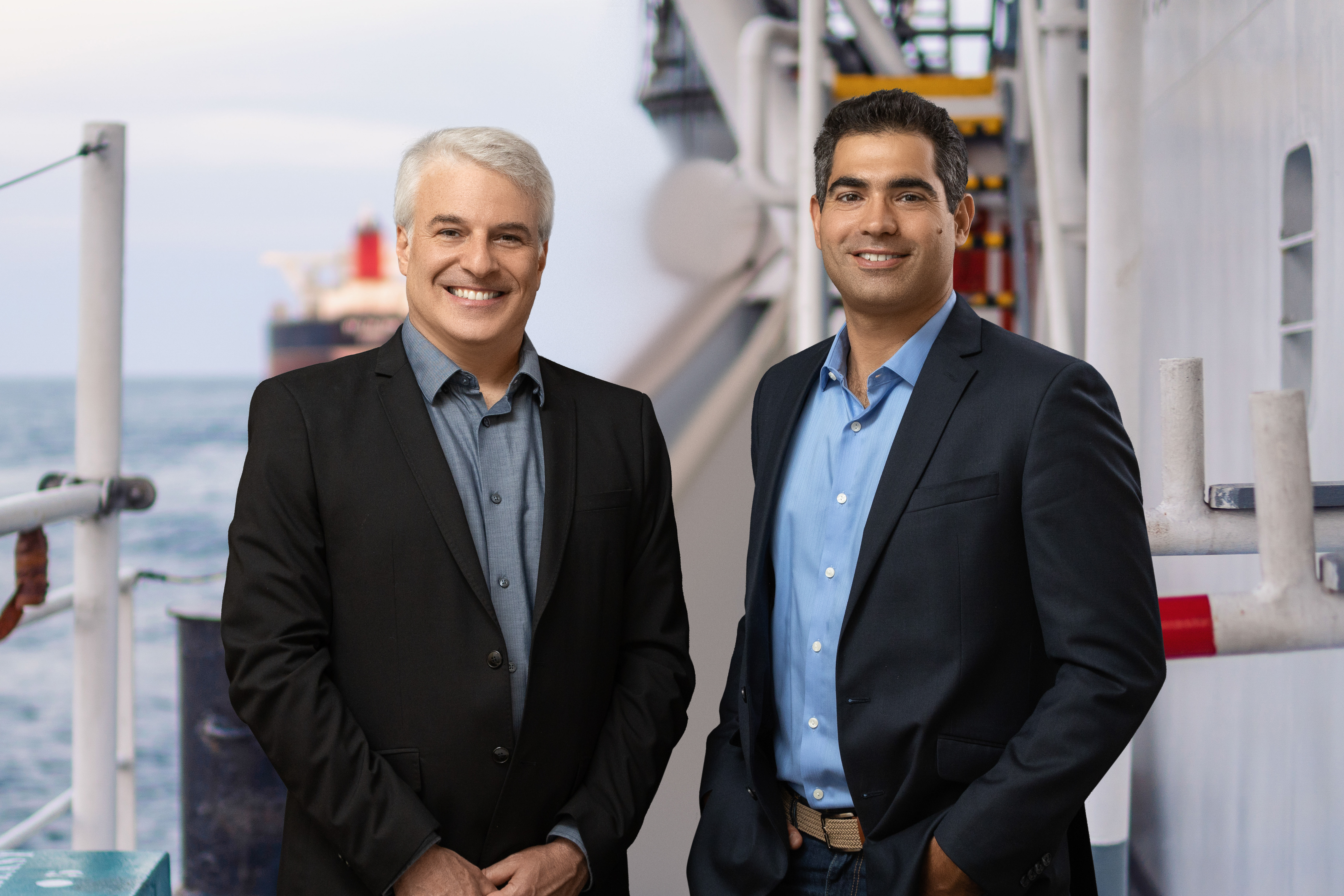 (L to R) Ilan Navslasky, Founder and CTO; Osher Perry, Founder and CEO of ShipIn Systems