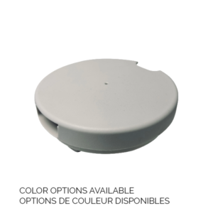 2 couvercles pour unité de lestage (contrepoids) rond