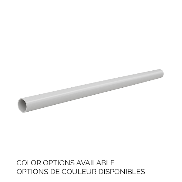 3 poteaux PVC de 39"