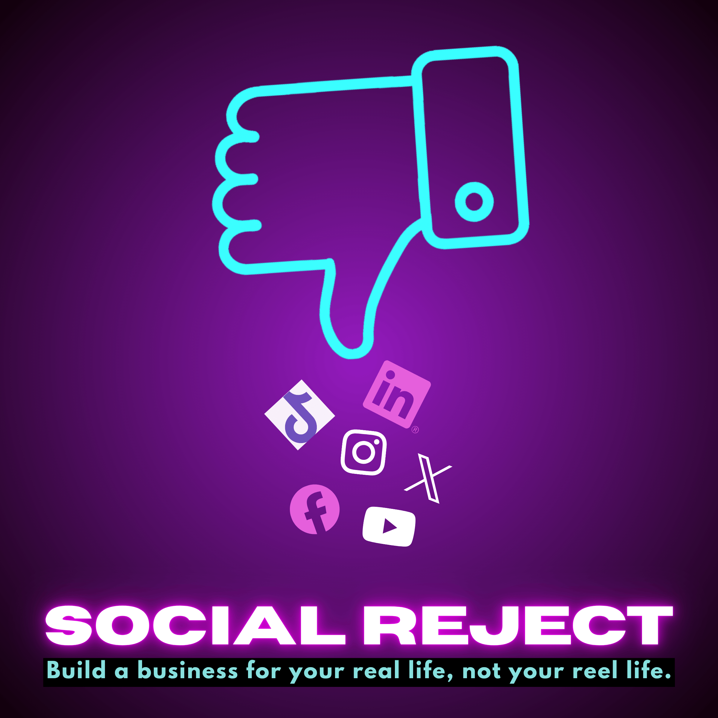 If you're looking for social media marketing tips or AI strategies for your business, this podcast will sorely disappoint you.