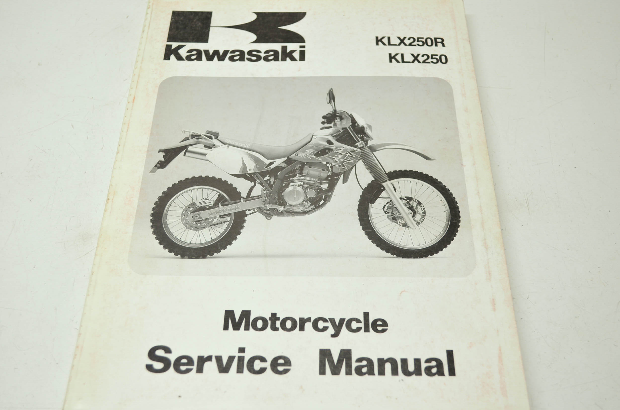 Kawasaki KLX250R KLX250 Service Manual | eBay Pictures