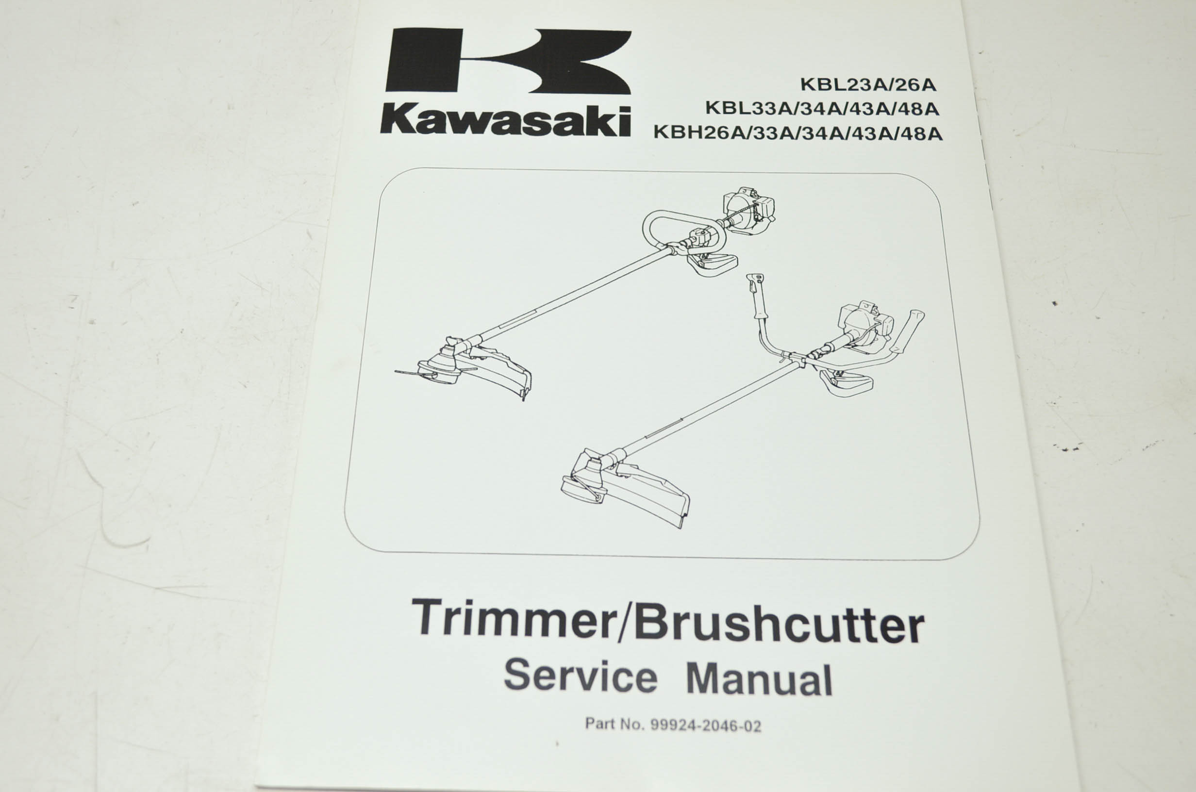 Kawasaki KBL KBH Trimmer/Brushcutter Service Manual | eBay Pictures