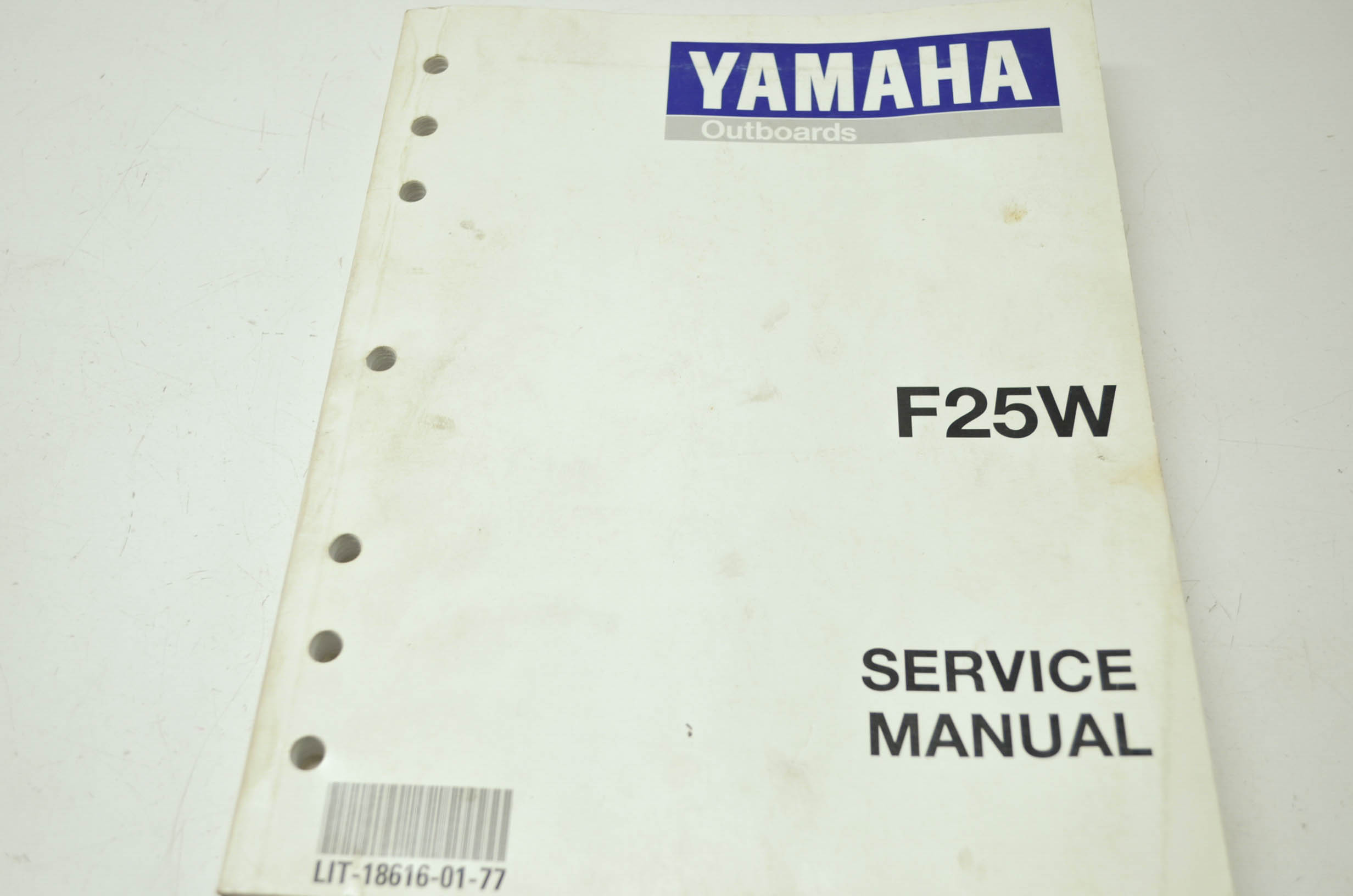 Details about Yamaha Outboards F25W Service Manual