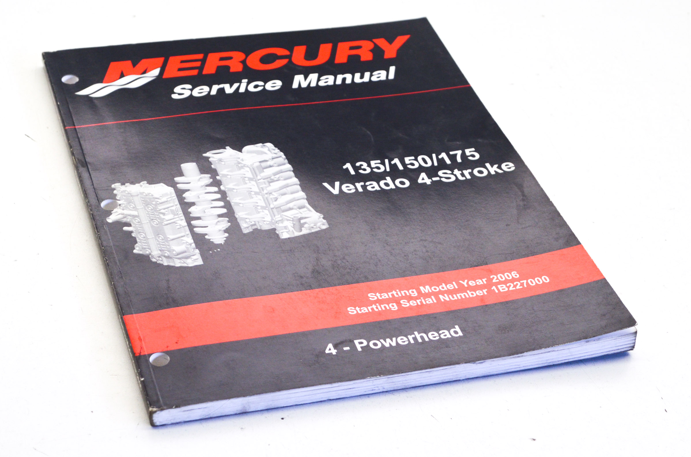 ... Array - oem mercury 90 897928400 service manual 135 150 175 hp verado 4  rh ebay