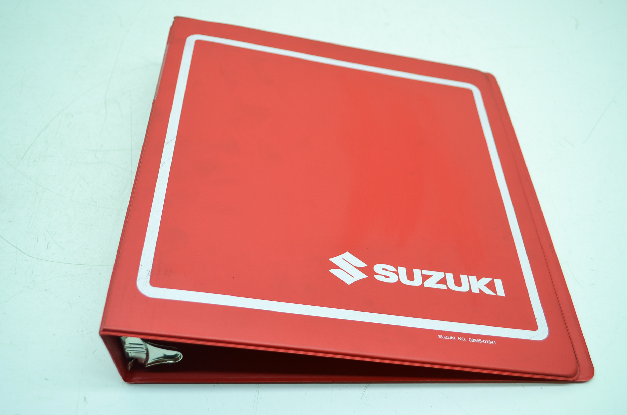 OEM Suzuki 2' Red Manual Service Binder | eBay
