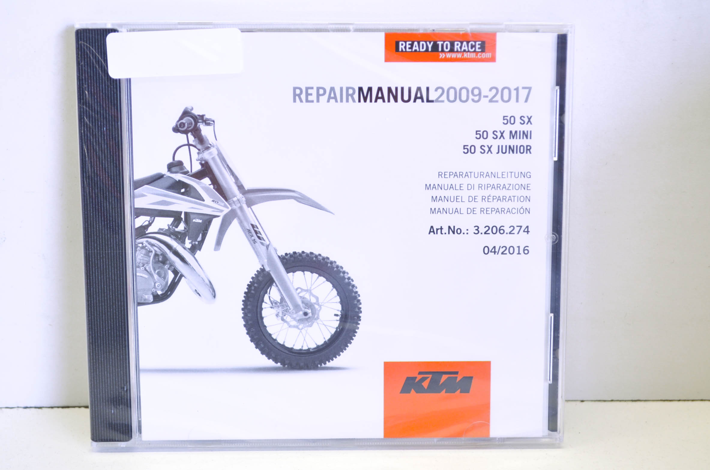Details about New OEM KTM 2009-2017 50 SX, 50 SX MINI, 50 SX JUNIOR Repair  Manual CD Disc NOS