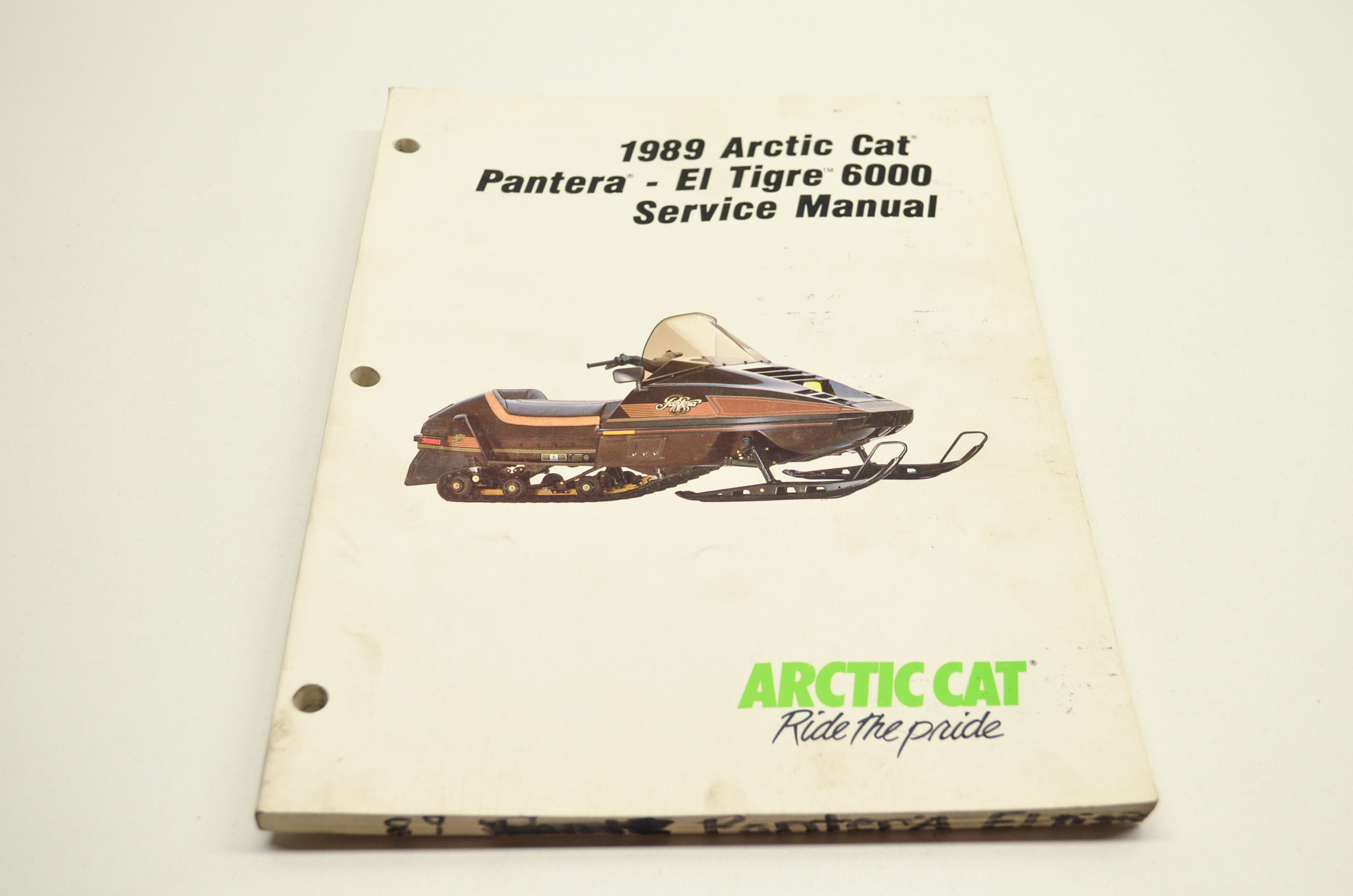 Arctic Cat 1989 Pantera-El Tigre 6000 Service Manual
