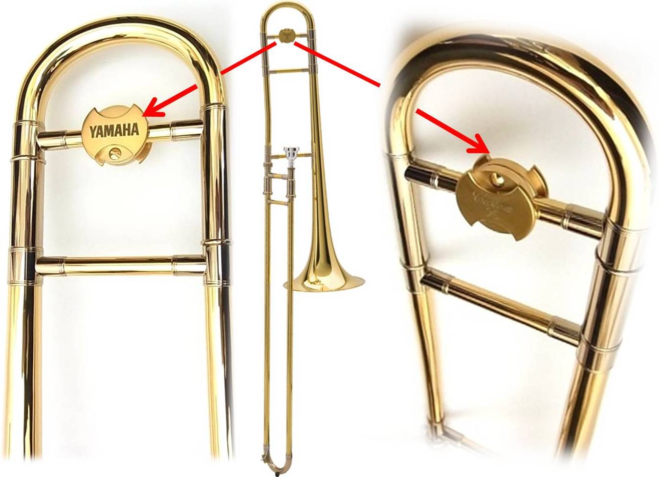 Yamaha YSL897Z Custom Z Bb Tenor Trombone 2Interchangeable Leadpipes