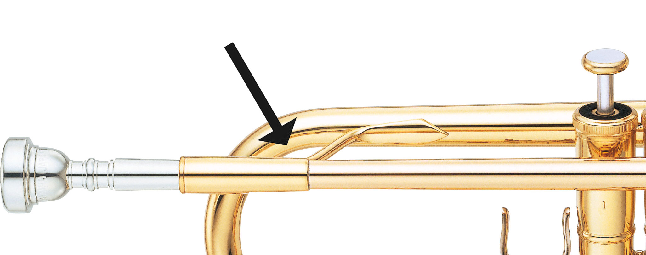 Brand New YAMAHA YTR8335LA CUSTOM TRUMPET w/ Mouthpiece Case and