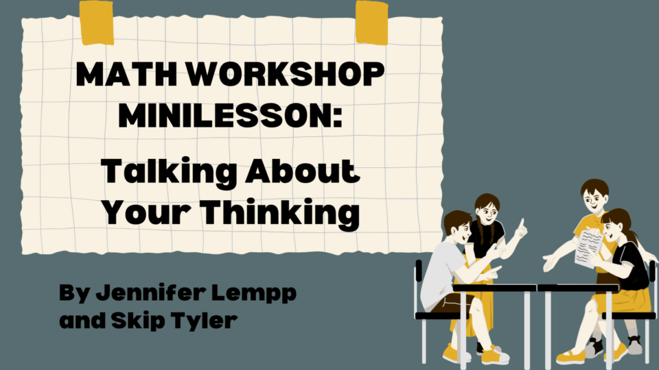 Math Workshop Minilesson 2