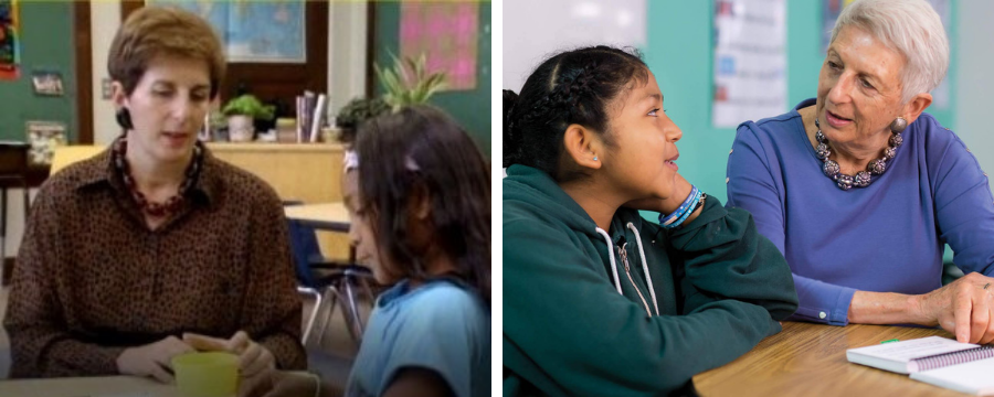 Marilyn Burns Students React Teacher at Board (2)