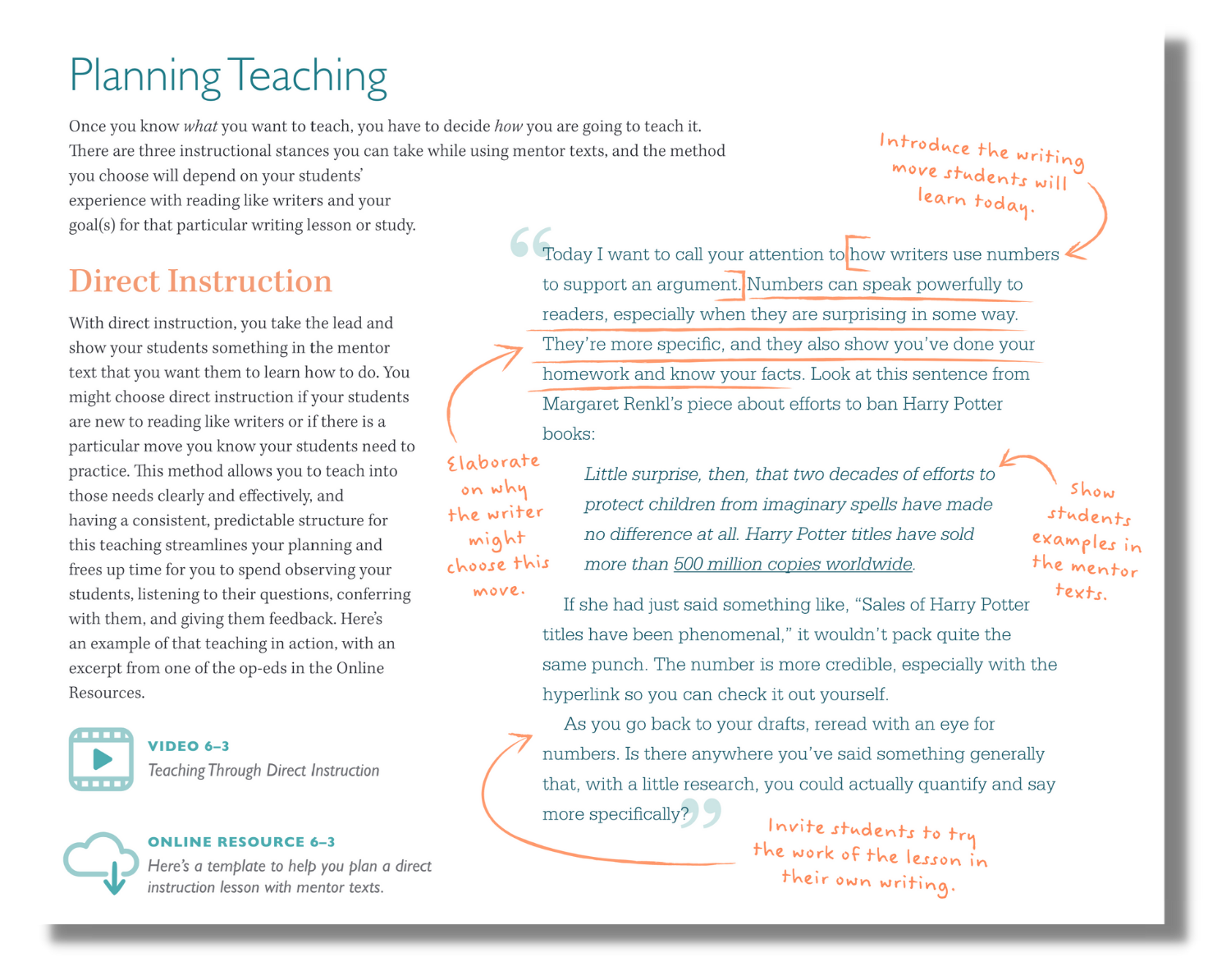 Heinemann Mentor Text Book Grades 6-12