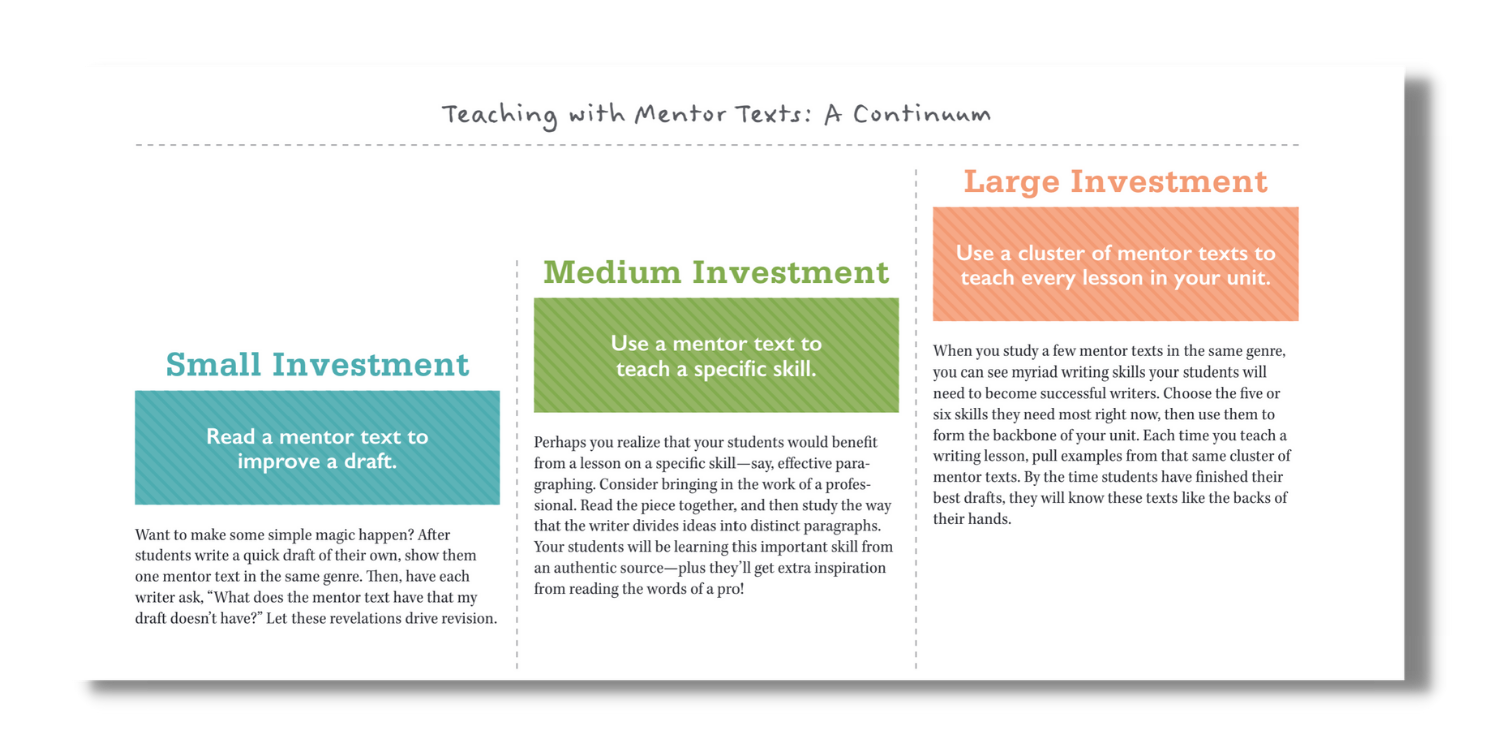 Heinemann Mentor Text Book Grades 6-12