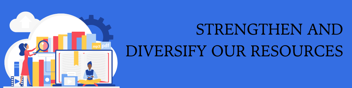 Strengthen and Diversify Resources