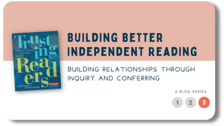 Trusting Readers Blog 3 of 3