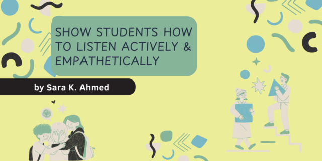 Showstudentsactivelistening