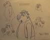 A 1961 model sheet of Smedley