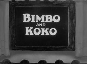 Screenshots from the 1932 Fleischer Studio cartoon Stopping the Show