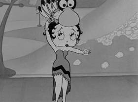 Screenshots from the 1932 Fleischer Studio cartoon Stopping the Show