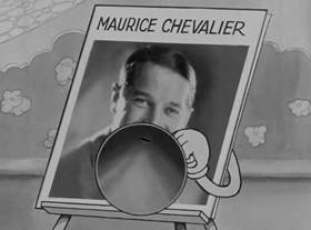 Screenshots from the 1932 Fleischer Studio cartoon Stopping the Show