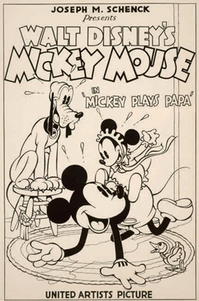 Mickey Plays Papa (1934) - The Internet Animation Database