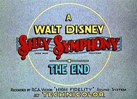 Screenshots from the 1935 Disney cartoon Broken Toys