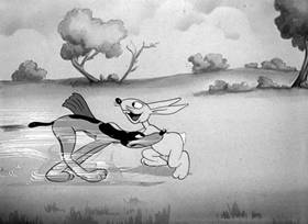 Screenshots from the 1938 Warner Bros. cartoon Porky