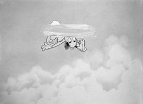 Screenshots from the 1938 Warner Bros. cartoon Porky